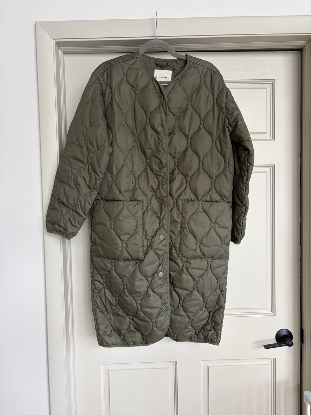 The Long Quilted Liner by Everlane